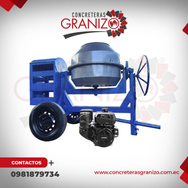 Concretera de 350 Lts Kohler 14 HP Americano