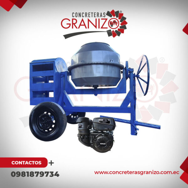 Concretera de 350 Lts Kohler de 9.5 HP Americano