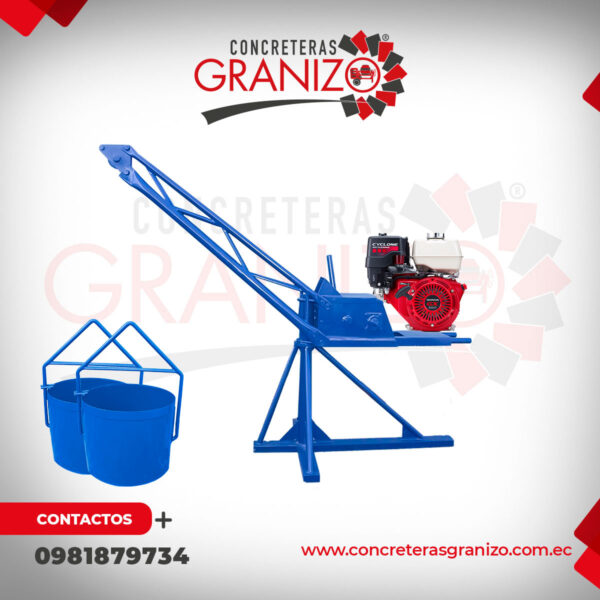 Elevador de pluma 150 lb Motor Honda 13 hp Japonés