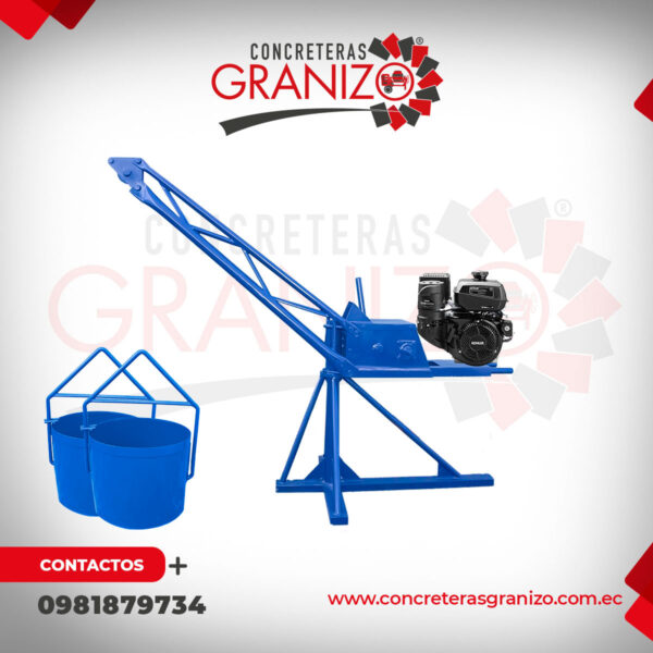 Elevador de pluma 150 lb Motor Kohler 14 HP Americano