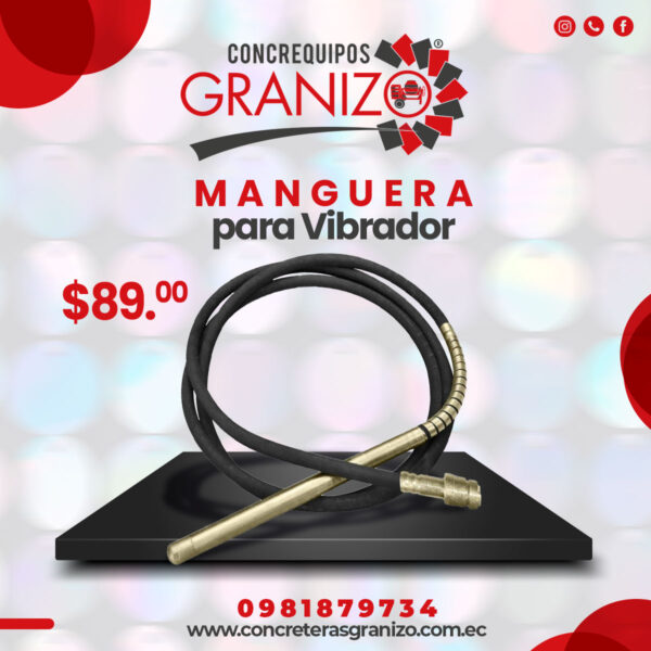 MANGUERA PARA VIBRADOR